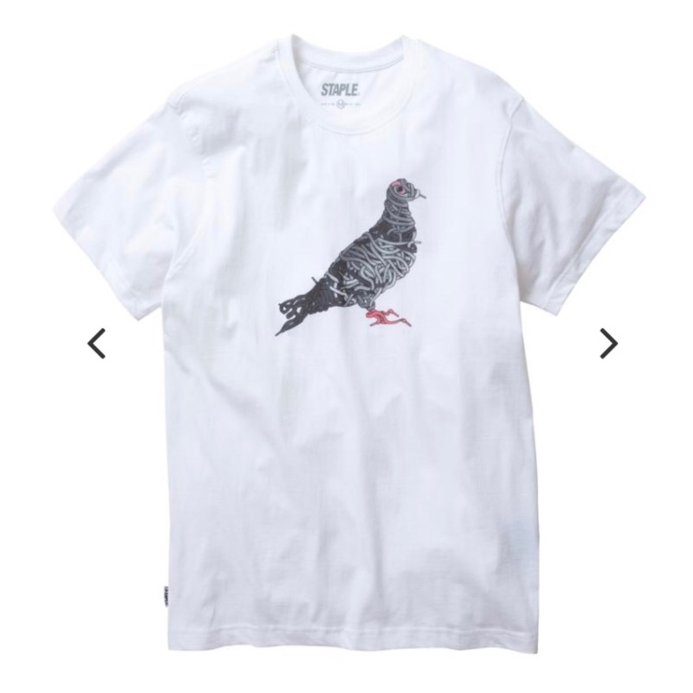 Staple Pigeon “Laces” short sleeve shirt